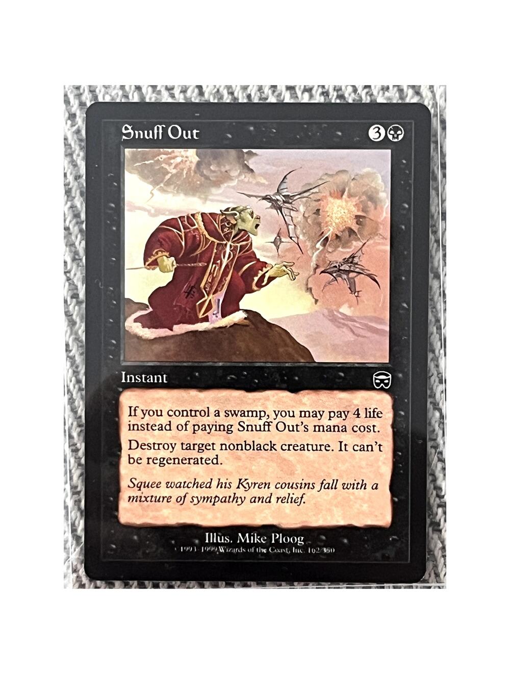 Snuff Out – 1999 Mercadian Masques – Magic: The Gathering